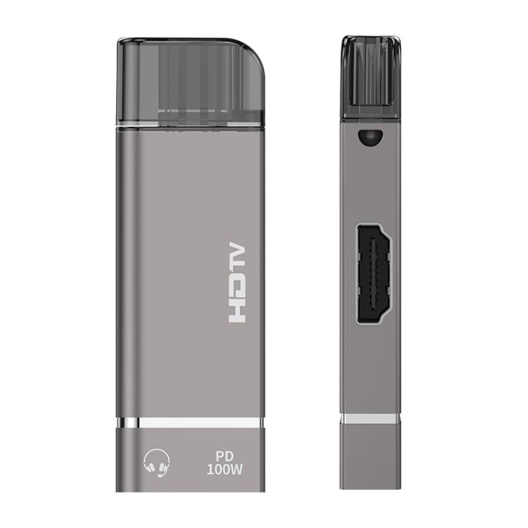 USB-C / Type-C to HDTV, 3.5mm, PD 100W 3 in 1 Multi-function Converter Docking Station, Type-C to HDTV+3.5mm+PD 100W