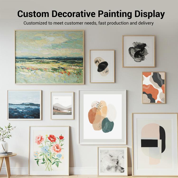 River Fish Decorative Painting with Aluminum Alloy Frame Print On Your Demand, 15x20cm, 20x20cm, 30x30cm, 40x40cm, 50x50cm, 60x60cm, 70x70cm, 80x80cm, 90x90cm