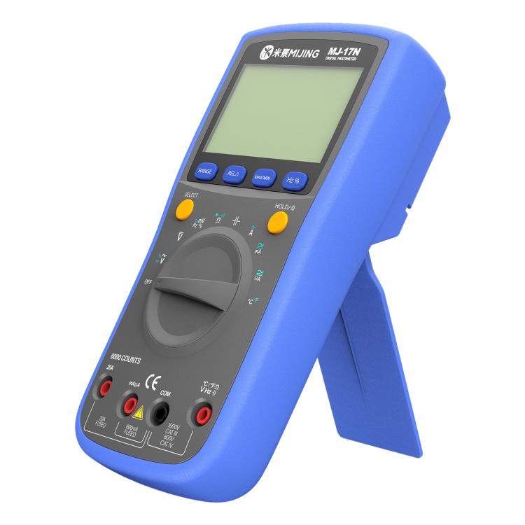 Mijing MJ-17N Auto Range LCD Display True-RMS High-precision Digital Multimeter, Mijing MJ-17N