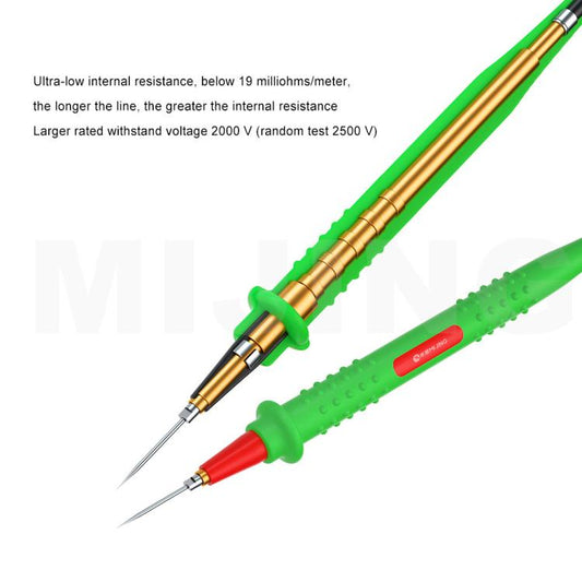 Mijing BX-12 2000V / 20A Multifunctional Stainless Steel Superconducting Multimeter Probe, Mijing BX-12