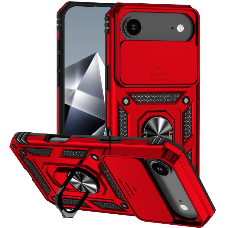 Sliding Camshield Holder Phone Case, For iPhone 18, For iPhone 18 Pro, For iPhone 18 Pro Max, For iPhone 17e / 16e, For iPhone 17 Pro Max, For iPhone 17 Pro, For iPhone 17, For iPhone Air