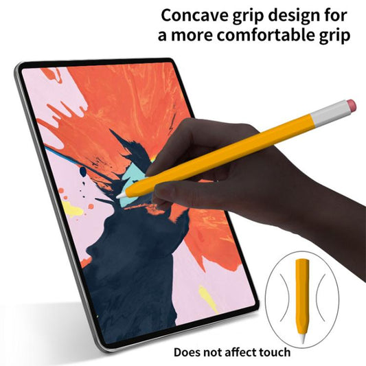 Anti-roll Silicone Protective Stylus Pen Case, For Apple Pencil 2 / Pro