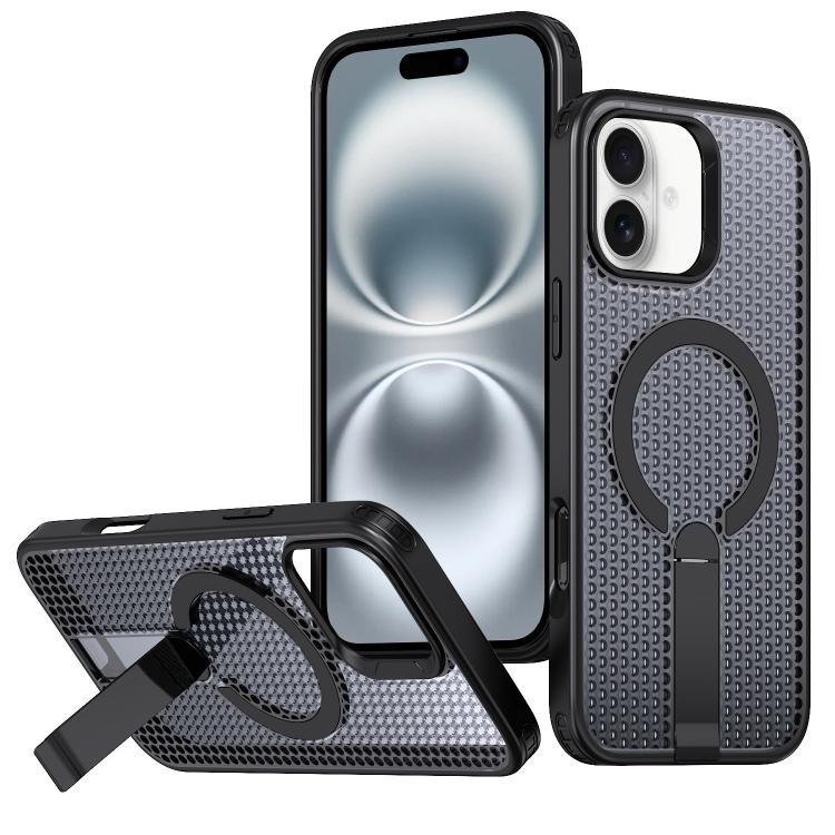 Honeycomb Cooling MagSafe Holder Phone Case