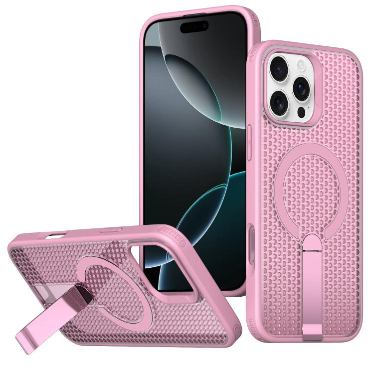 Honeycomb Cooling MagSafe Holder Phone Case