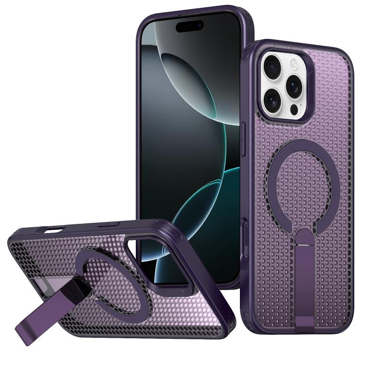 Honeycomb Cooling MagSafe Holder Phone Case