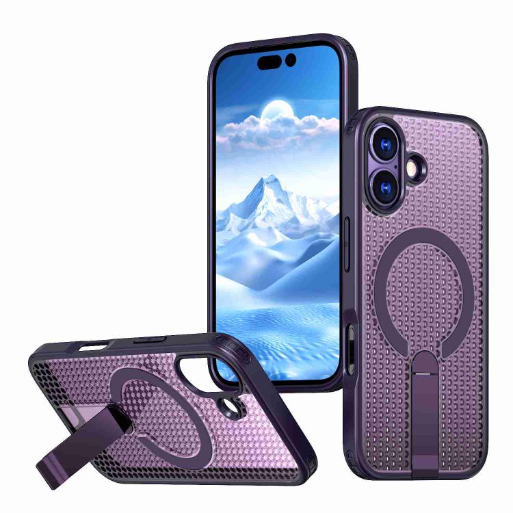 Honeycomb Cooling MagSafe Holder Phone Case