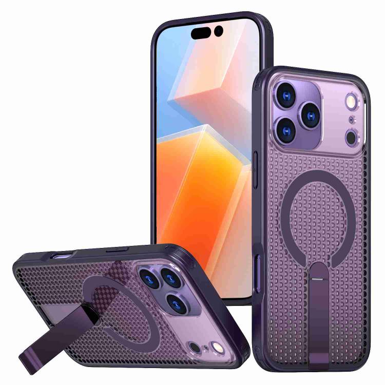 Honeycomb Cooling MagSafe Holder Phone Case