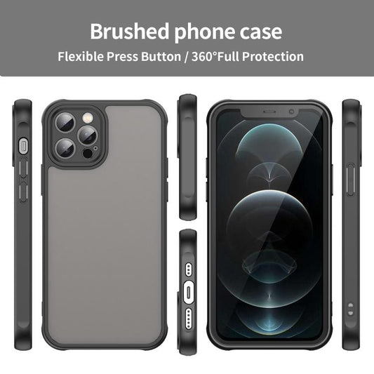 Coque de téléphone Fan Dun Series TPU hybride PC givré, Pour iPhone 11, Pour iPhone 11 Pro