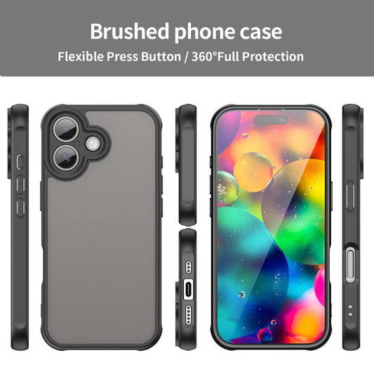 Fan Dun Series TPU-Hybrid-PC-Frosted-Handyhülle, für iPhone 17e / 16e, für iPhone 17 Pro Max, für iPhone 17 Pro, für iPhone 17, für iPhone Air, für iPhone 16 Pro Max, für iPhone 16 Pro, für iPhone 16 Plus, für iPhone 16, für iPhone 15 Pro Max...