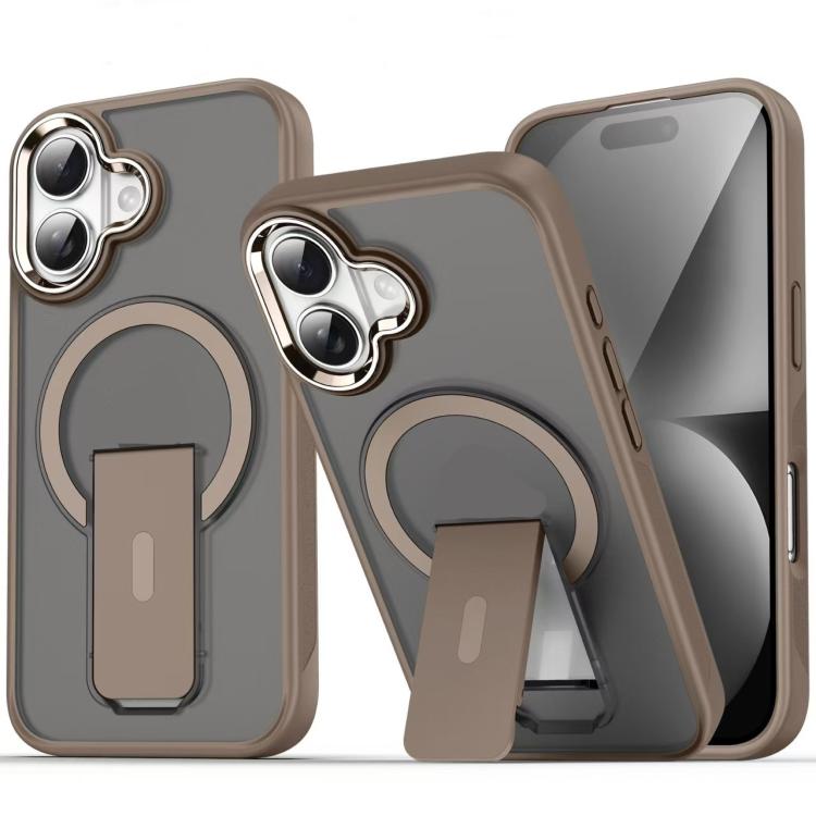 Acrylic Hybrid TPU MagSafe Holder Phone Case