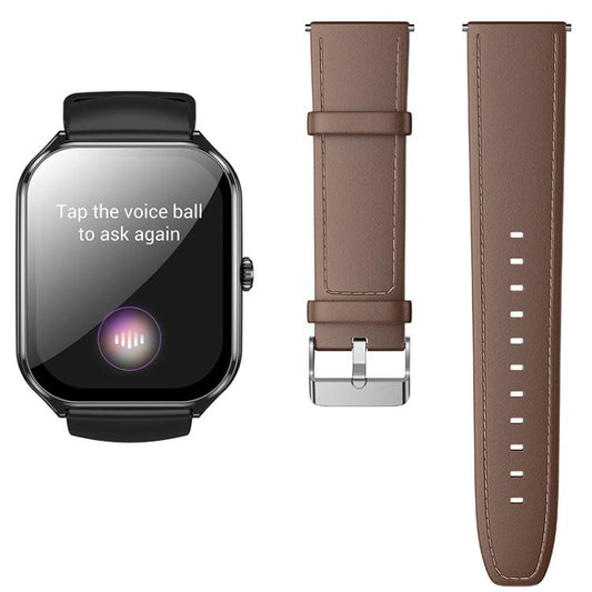 hoco Y28 1.96 inch AMOLED Screen IP67 Waterproof Smart Sports Watch, Call Version, Y28