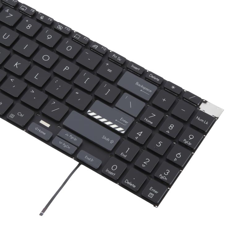 Clavier rétroéclairé pour ordinateur portable Asus Vivobook Pro 15X OLED K6501 (version américaine)