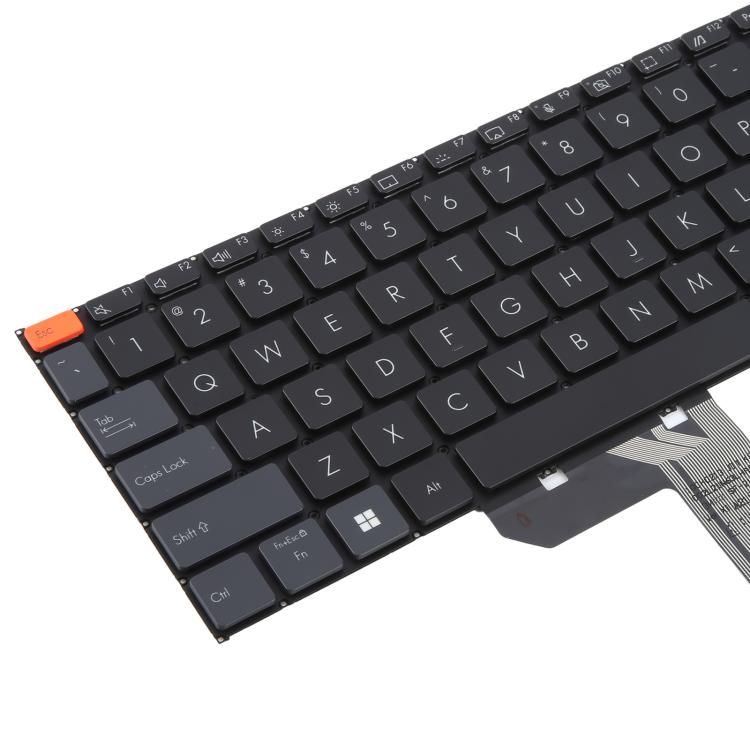 Clavier rétroéclairé pour ordinateur portable Asus Vivobook Pro 15X OLED K6501 (version américaine)