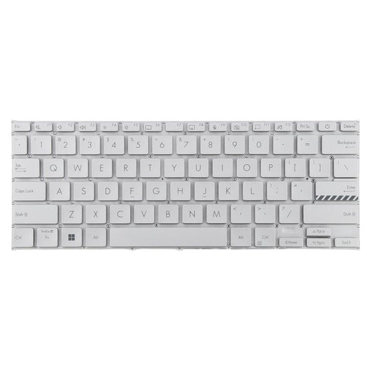 US Version Laptop Keyboard for Asus VivoBook 14 Pro X1402 M1402 D1402 F1402 X1403Z X1402Z, X1402 (Silver)