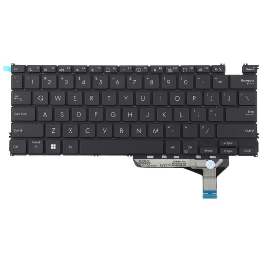 US Version Backlit Laptop Keyboard for Asus Zenbook 14 OLED UX3402 UX3402Z UX3402ZA UX3402VA UM5302T UM3402 NSK-UA74LN, UX3402
