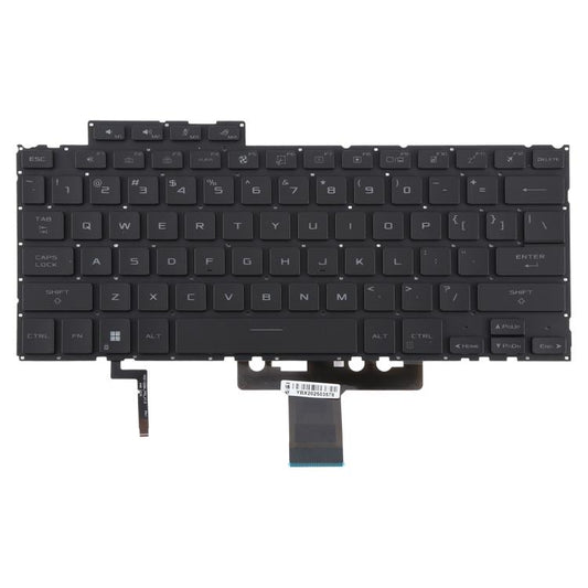 US Version Backlit Laptop Keyboard for Asus ROG Flow X13 GV302 2023 GV302XV GV302XU, GV302