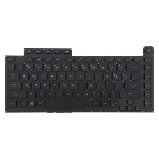 US Version RGB Backlit Laptop Keyboard for Asus ROG Strix Scar G512 G512LV G512LW G512LI, G512 (Black)