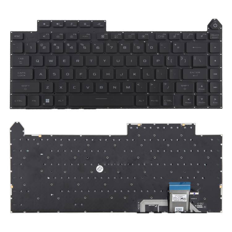 US Version RGB Backlit Laptop Keyboard for Asus ROG Strix G16 G614 G614JU G634 G634JY 2023, G16 (RGB)