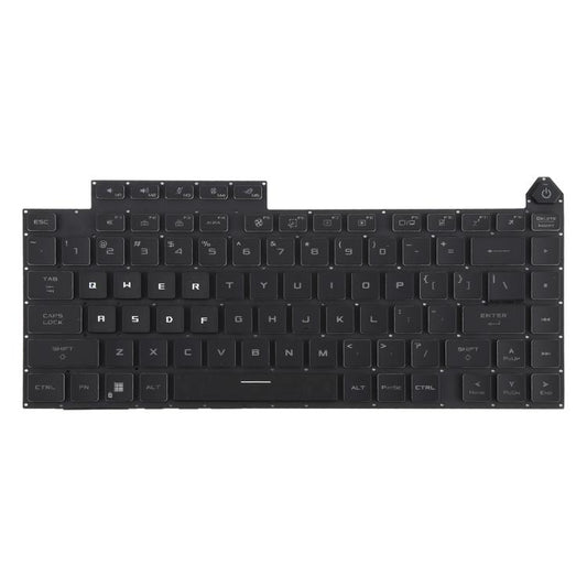 US Version Colorful Backlit Laptop Keyboard for Asus ROG Strix G16 G614 G614JU G634 G634JY 2023, G16 (Colorful)