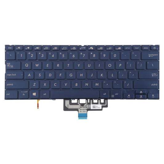 US Version Backlit Laptop Keyboard for Asus ZenBook 14 UX434 UX434F UX434FA UX434FL UX434FLC, UX434