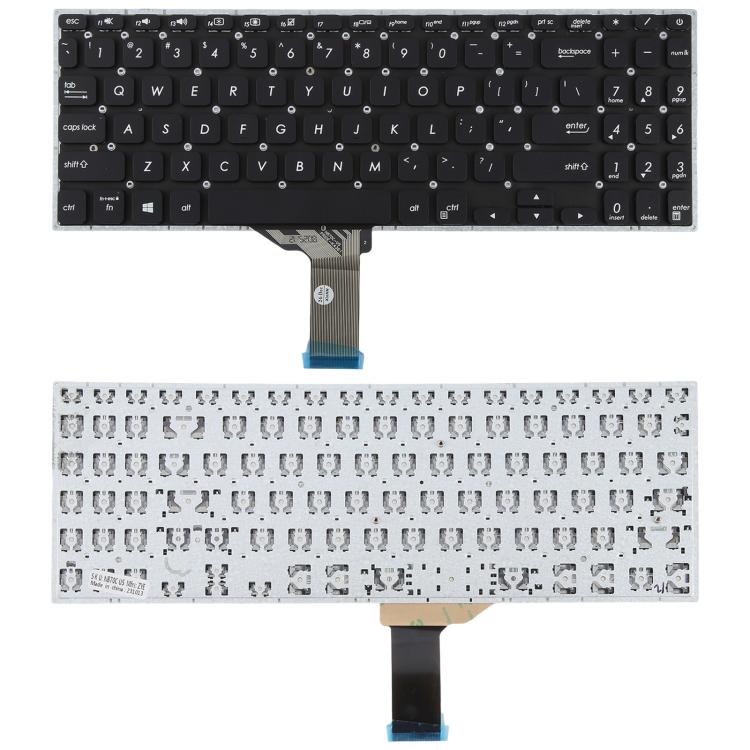 US Version Laptop Keyboard for Asus S530 S530U S530F S15 S530UA S530UN S5300 S5300F S5300FN S5300U S5300UN X530 X530M, S530 (Silver), S530 (Black)
