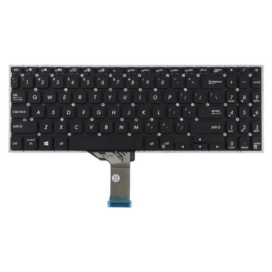US Version Laptop Keyboard for Asus S530 S530U S530F S15 S530UA S530UN S5300 S5300F S5300FN S5300U S5300UN X530 X530M, S530 (Silver), S530 (Black)