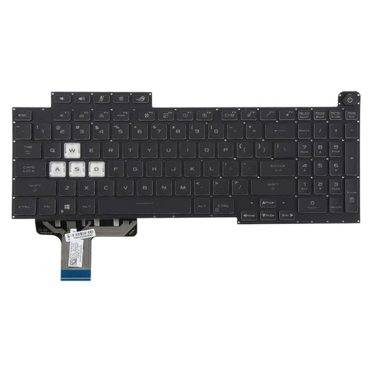 US Version 16 Pin Colorful Backlit Laptop Keyboard for Asus ROG Stirx G17 G713 G713Q G713QE G713QY G713QR G713RX G713RS G713RC G713IR G713IH, G17 (Colorful)