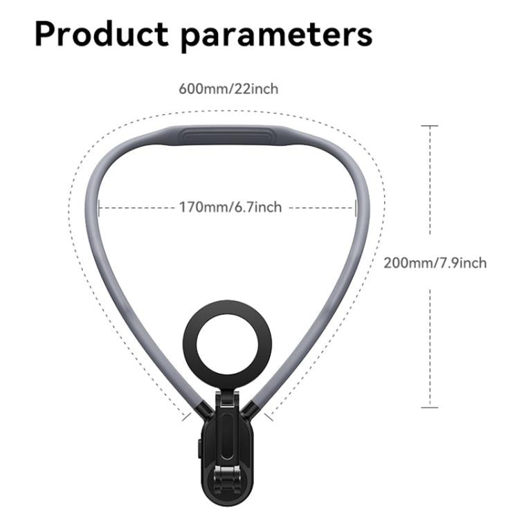 Collar Neck Hanger Magnetic Phone Holder