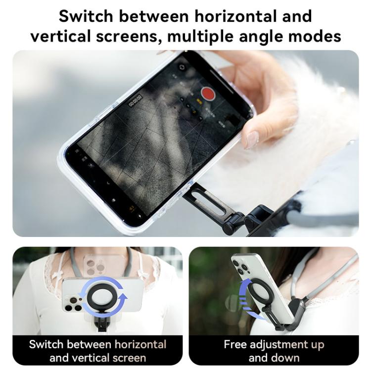 Collar Neck Hanger Magnetic Phone Holder
