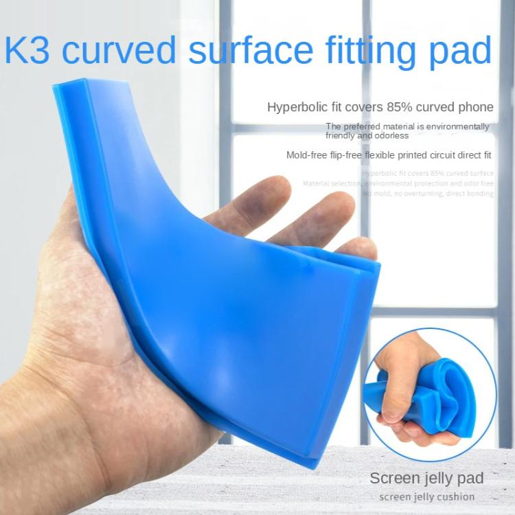 Universal Curved Screen Soft Silicone Pad, Universal