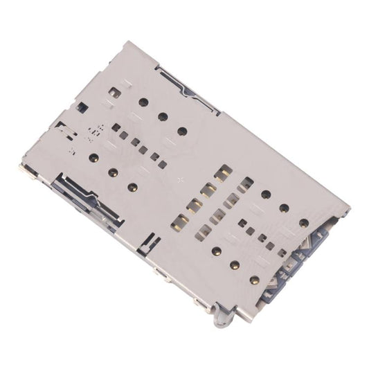 10pcs Lecteur de carte SIM + Micro SD d'origine, pour Galaxy A60 SM-A606, pour Galaxy A10 SM-A105, pour Galaxy A20 SM-A205, pour Galaxy A30 SM-A305, pour Galaxy Note9 SM-N960, pour Galaxy S9+ SM-G965, pour Galaxy S9 SM-G960, pour Galaxy Note 8 SM-N950 ...