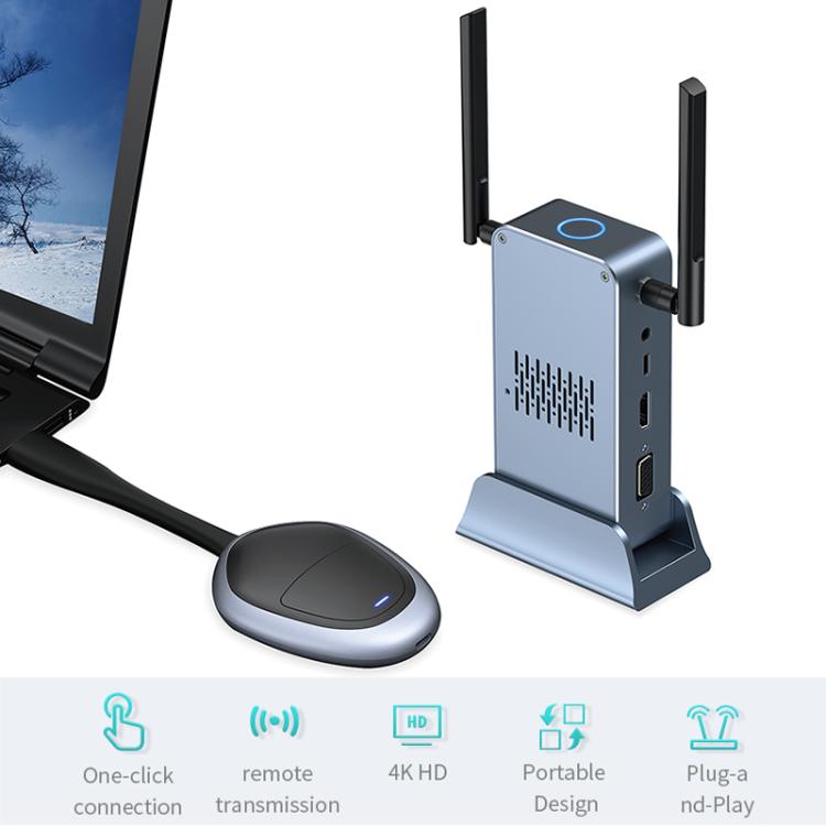 G52+R18 Smart HD Wireless Extender System Screen Mirroring Transmitter Receiver