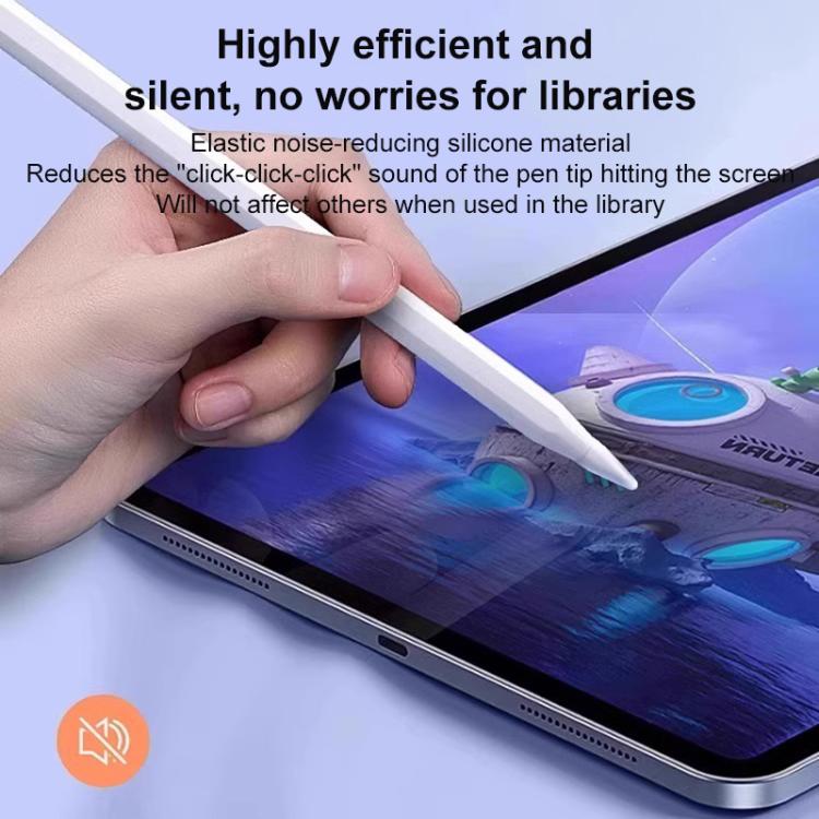 NC001 Extended Silent Non-Slip Silicone Stylus Pen Tip Cover, For Apple Pencil Series