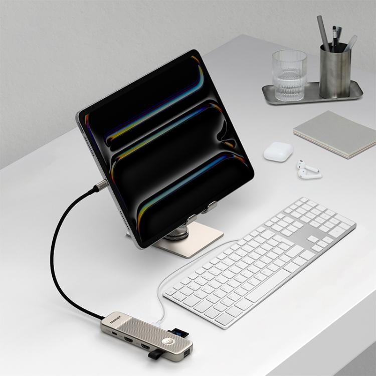 MOMAX DH19L 1-Link 9 in 1 Type-C Multifunctional HUB Adapter Docking Station