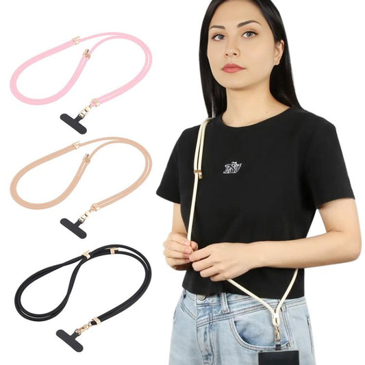 Adjustable Liquid Silicone Phone Anti-lost Long Lanyard