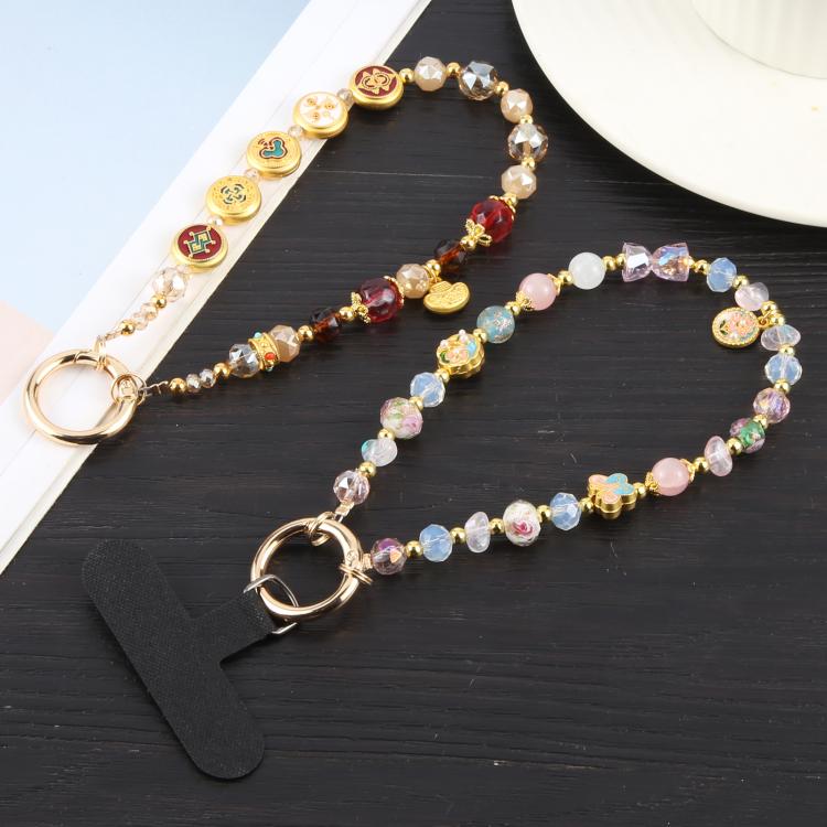Crystal Chain Phone Anti-lost Short Lanyard