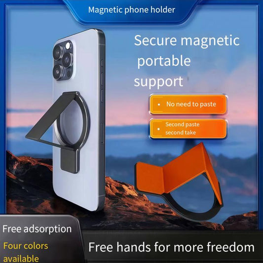 Leather Wristband Strong Magnetic Phone Holder