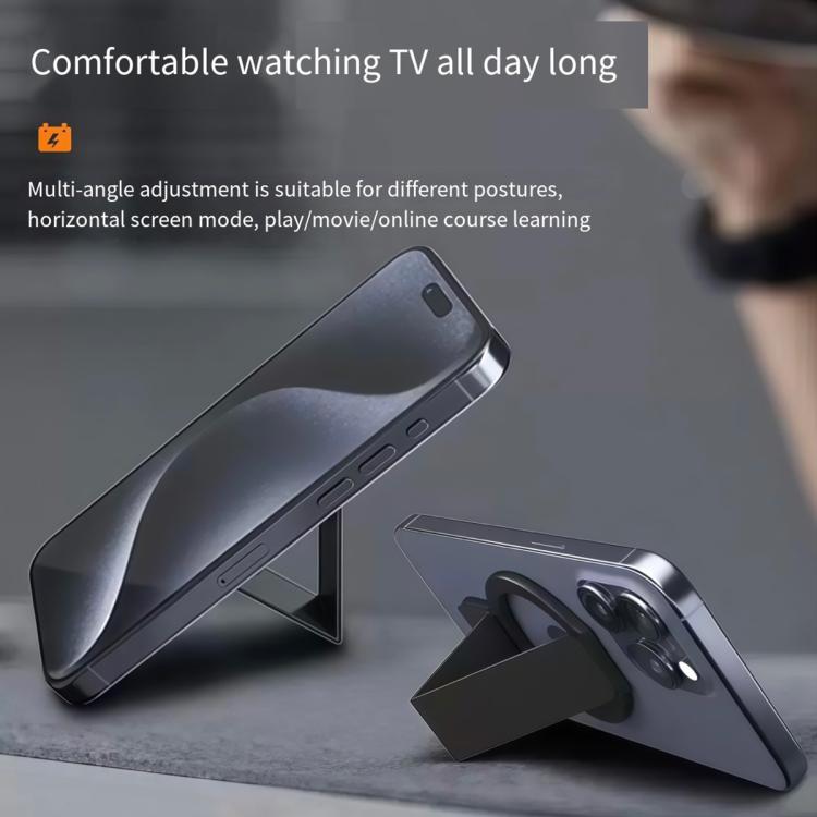 Leather Wristband Strong Magnetic Phone Holder