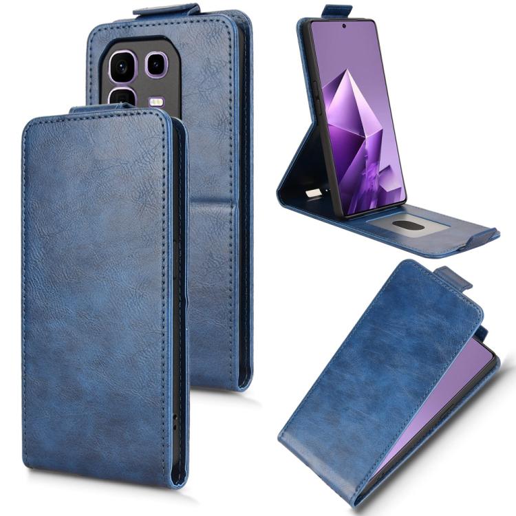 Magnetic Vertical Flip Leather Phone Case with Buckle