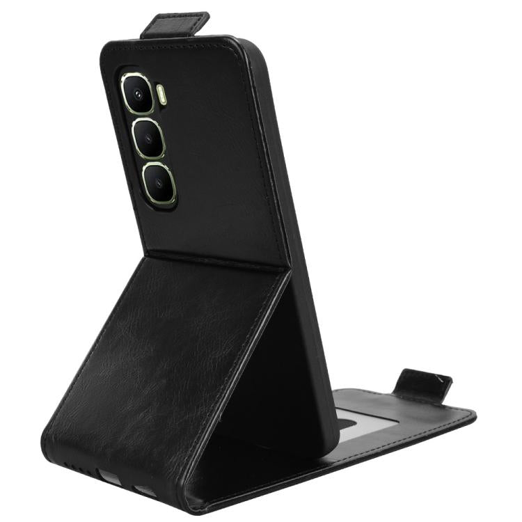 Magnetic Vertical Flip Leather Phone Case with Buckle