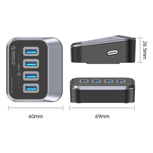 ORICO M3U3-4A 4 in 1 Type-C to USB 3.2 Docking Hub
