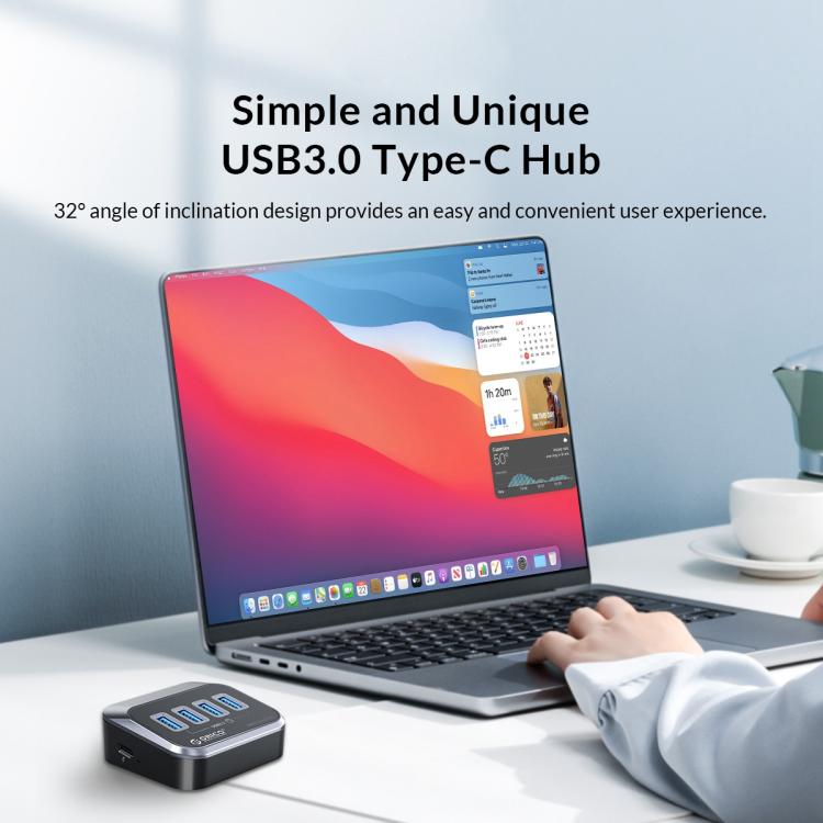 ORICO M3U3-4A 4 in 1 Type-C to USB 3.2 Docking Hub