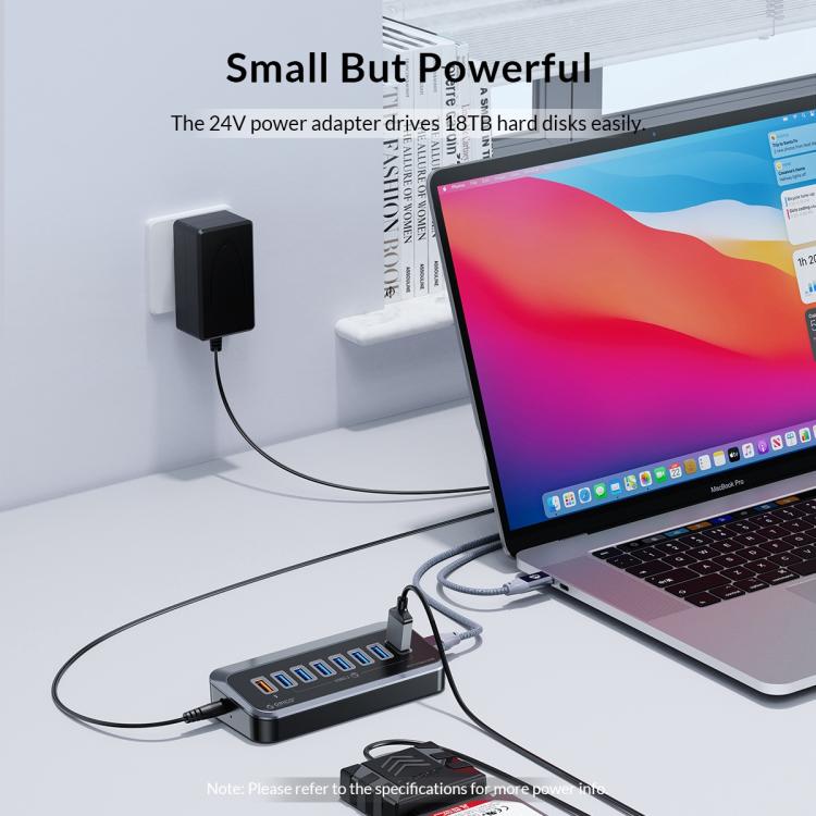 ORICO M3U3-4A 4 in 1 Type-C to USB 3.2 Docking Hub