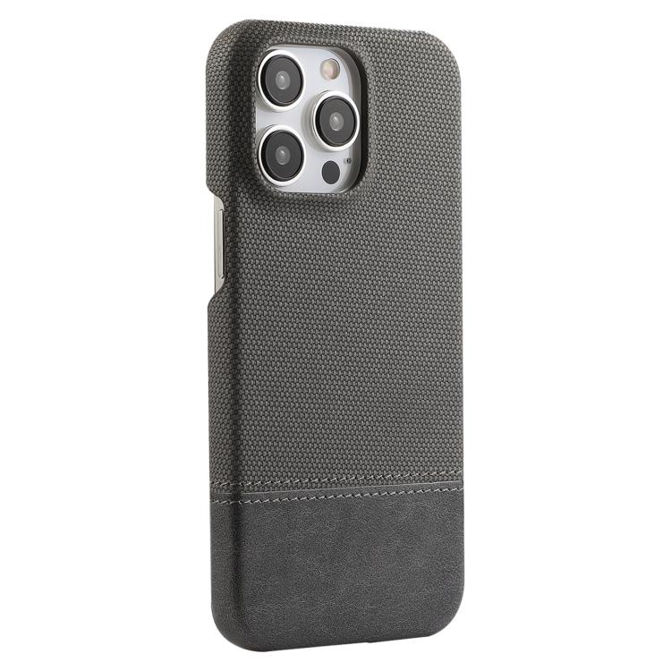 Stitching Cloth MagSafe Magnetic PC Hybrid PU Phone Case