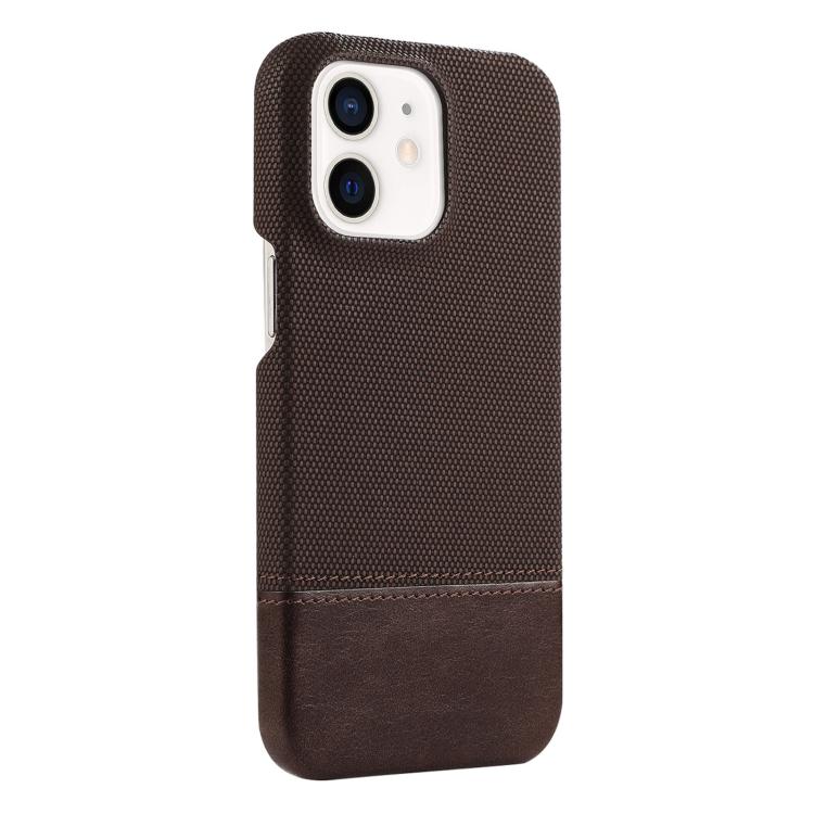 Stitching Cloth MagSafe Magnetic PC Hybrid PU Phone Case