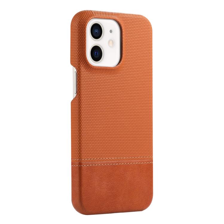 Stitching Cloth MagSafe Magnetic PC Hybrid PU Phone Case