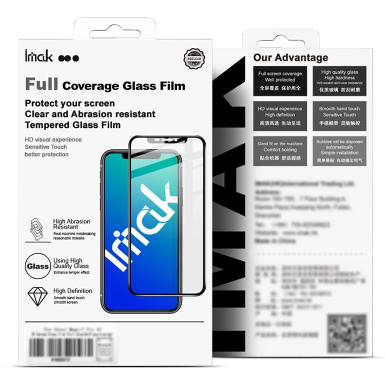 imak 3D Curved Tempered Glass Film, Full Glue Positioning Version, For Tecno Camon 40 Pro 5G / 4G