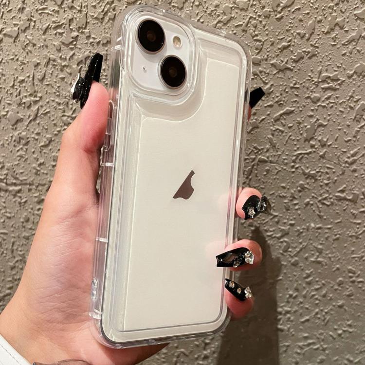 Fotorahmen Airbag Stoßfeste TPU Handyhülle, Für iPhone 17e / 16e, Für iPhone 17 Pro Max, Für iPhone 17 Pro, Für iPhone 17, Für iPhone Air, Für iPhone 16 Pro Max, Für iPhone 16 Pro, Für iPhone 16 Plus, Für iPhone 16, Für iPhone 15 Pro Max
