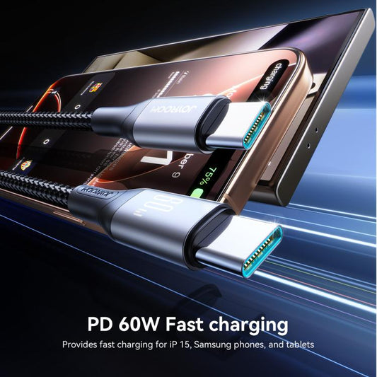 JOYROOM S-A28 Flash Series 480Mbps Fast Charging Data Cable, Length: 1m