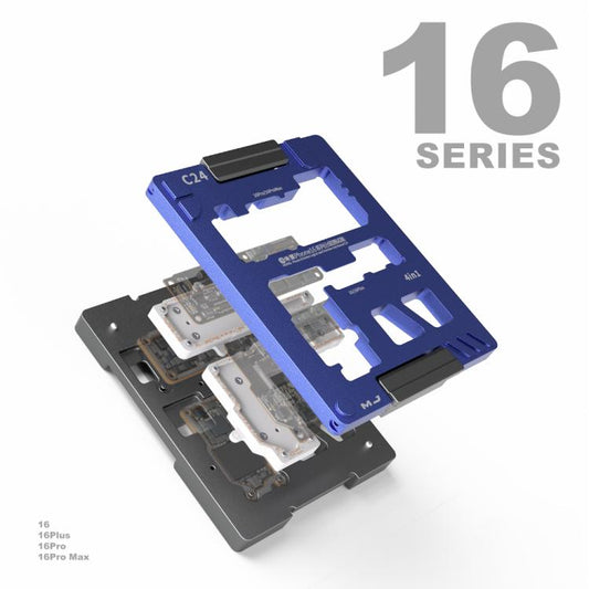 Mijing C24 Motherboard Layered Testing Fixture for iPhone 16 Series, Mijing C24